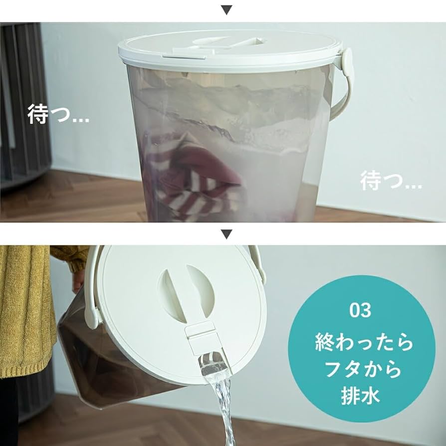 Amazon.co.jp: ウォッシュボーイ×INNCLIVE 小型洗濯機 TOM-12fim